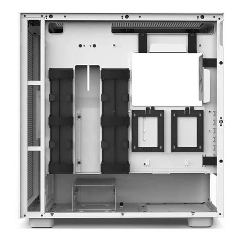 NZXT H7 Flow Mid Tower Cabinet (E-ATX) (White)