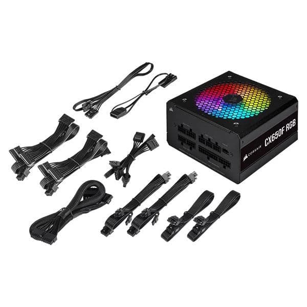 Buy CORSAIR CX650F RGB 80+ Bronze Fully Modular Power Supply (650