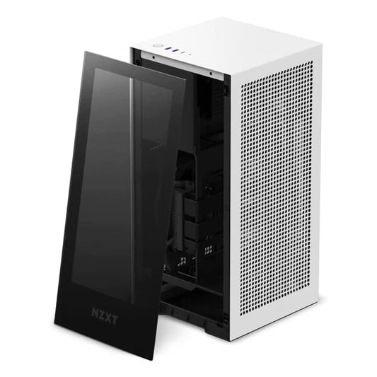 NZXT H1 Version 2 (M-ITX) Mini Tower Cabinet (Matte White)