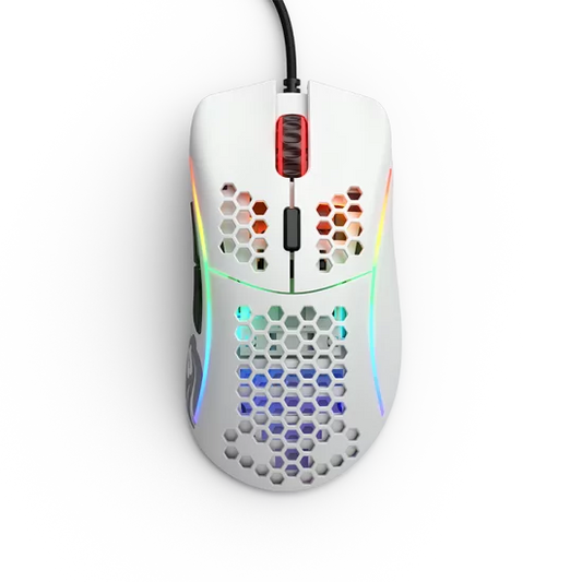Glorious Model D 12000 DPI Gaming Mouse (Matte White)