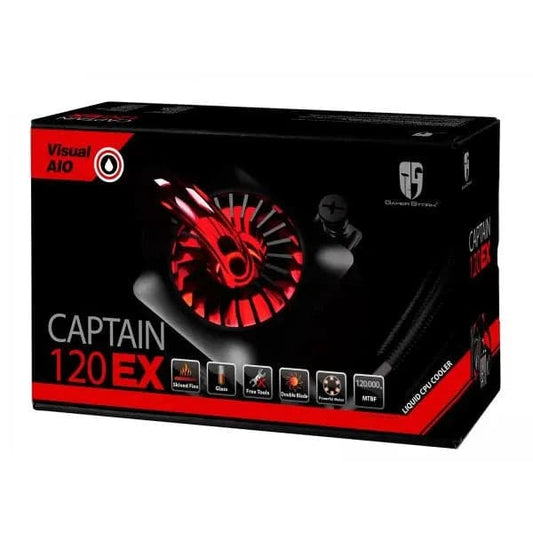 Deepcool Gamerstorm Captain 120 EX All in One 120mm CPU Liquid Cooler