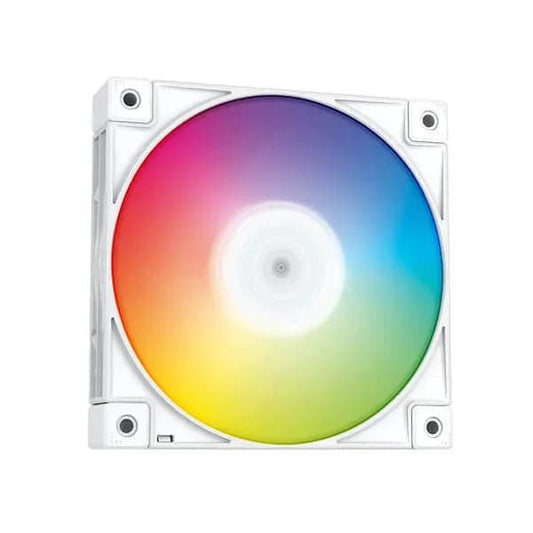 Deepcool FC120 (3 in 1) 1800RPM 4pin PWM RGB Case Fan (White)