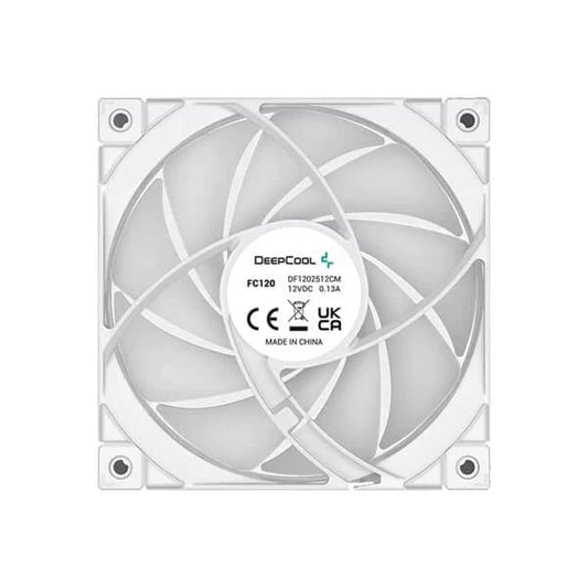Deepcool FC120 3 IN 1 Cooling Fan (White) 6933412710578