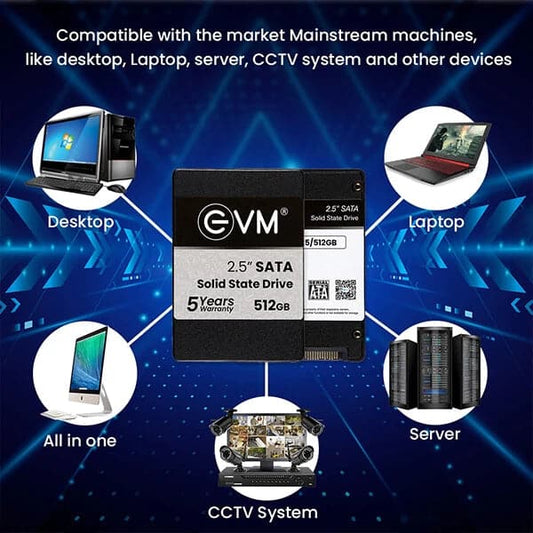 EVM 512GB 2.5 inch SATA Internal SSD