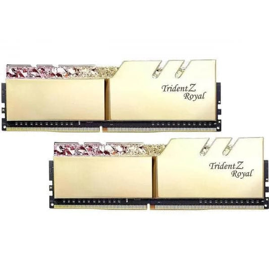G.Skill Trident Z Royal Elite 32GB (16GBx2) 3600MHz DDR4 RAM (Gold)