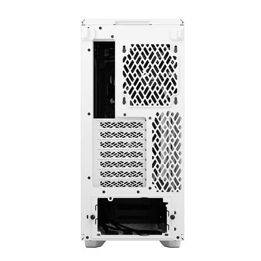Fractal Design Meshify 2 Compact Clear TG Mid Tower Cabinet (White) (FD-C-MES2C-05)