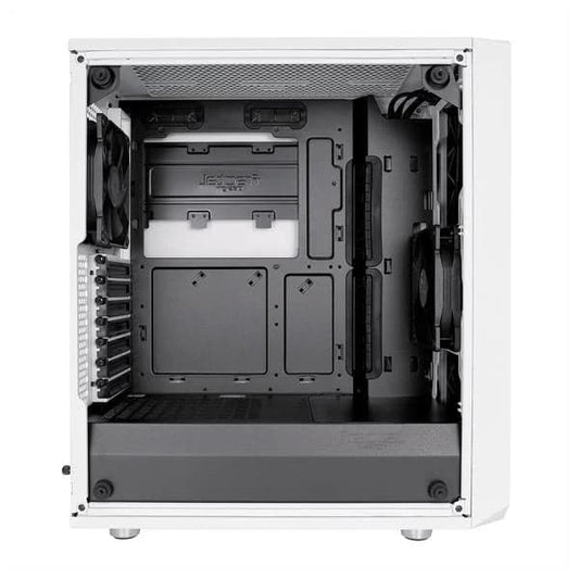 Fractal Design Meshify C TG Mid Tower Cabinet (White)