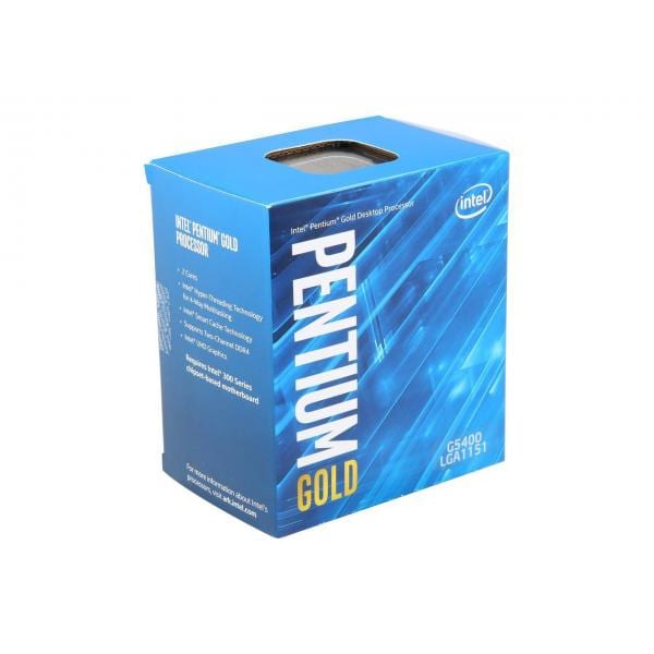 Buy INTEL Pentium Gold 8th Generation G5400 Processor 3.7 GHz / 2 Cores ...