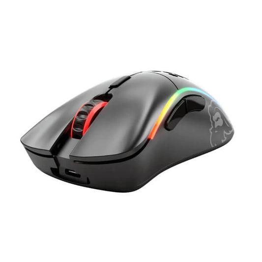GLORIUS Model D Minus Wired Ergonomic Gaming Mouse ( 12000DPI / 6 Macro Buttons ) ( Matte Black )