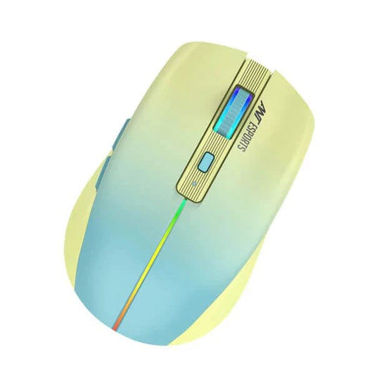Ant Esports GM400W RGB Wireless Gaming Mouse ( Dull Yellow )