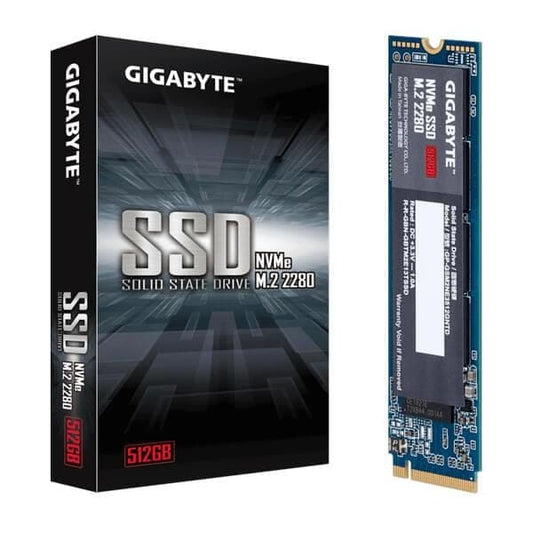 Gigabyte 512GB PCIe M.2 NVMe SSD