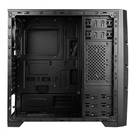 NZXT H710i Mid Tower Cabinet With Tempered Glass And ARGB LED Strip (Black/Red)