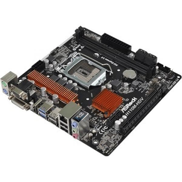 I5 6600 + asrock h110m hdv