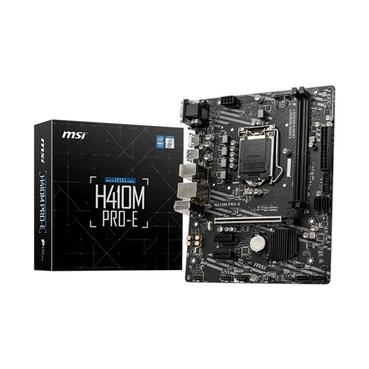 Buy MSI H410M Pro E DDR4 Intel Motherboard EliteHubs