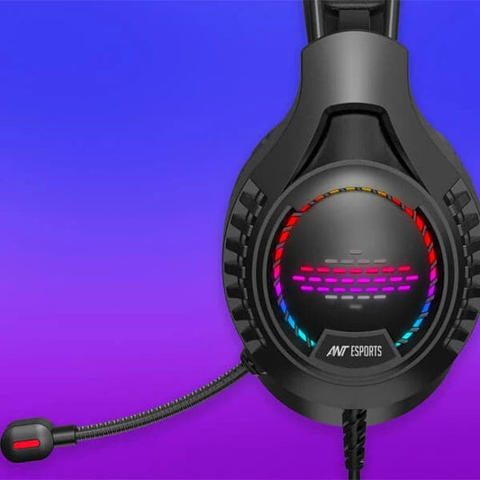 Ant Esports H650 RGB Gaming Headphone ( Black )