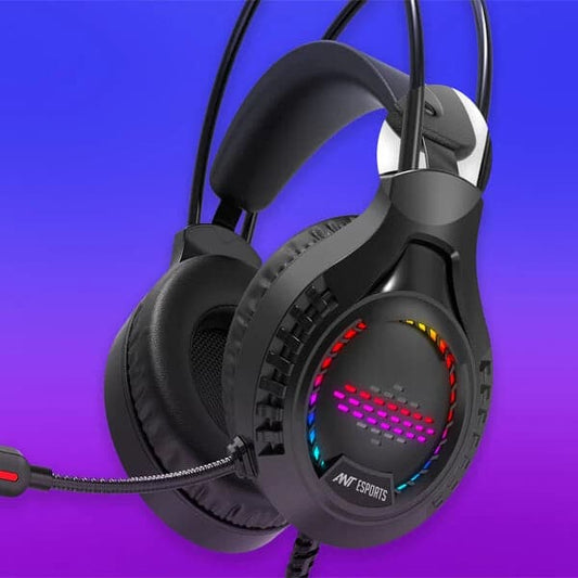 Ant Esports H650 RGB Gaming Headphone ( Black )