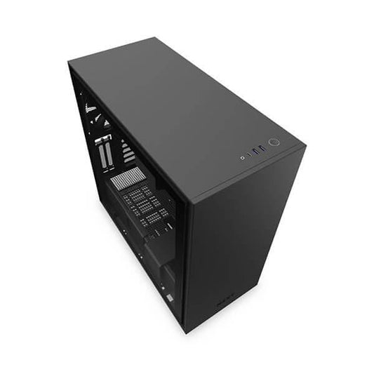 NZXT H710 (E-ATX) Mid Tower Cabinet With Tempered Glass Side Panel (Black/Red)