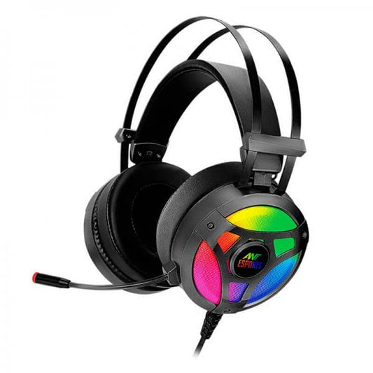Ant Esports H909 HD RGB 7.1 Virtual Surround Gaming Headset With Mic