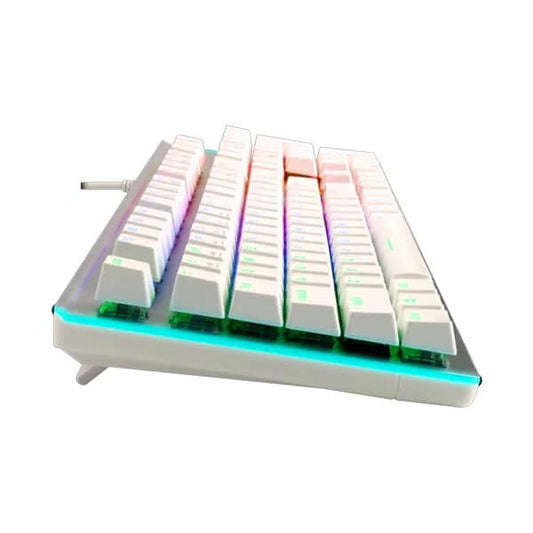 Gamdias Hermes M6 Mechanical Gaming Keyboard Blue Switches (White)