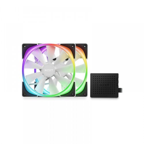 NZXT Aer RGB 2 140mm Twin-Starter Pack (White)