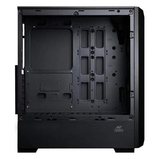 ANT ESPORTS ICE-280TG RGB ATX Mid Tower Cabinet (Black)