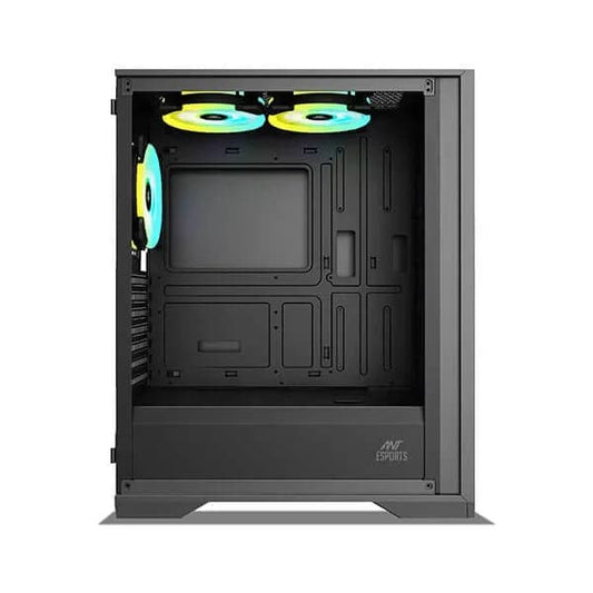 Ant Esports ICE-4000 RGB Mesh (ATX) Mid Tower Cabinet (White)