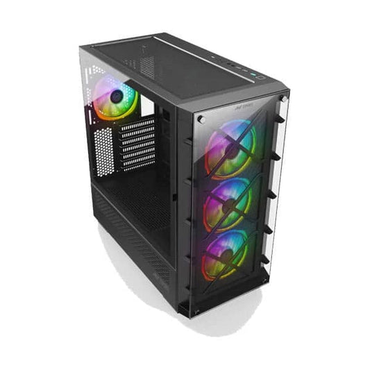 Ant Esports ICE-5000 RGB (E-ATX) Mid Tower Cabinet (Black)