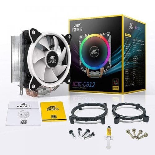 Ant Esports ICE-C612 with RGB LED PWM CPU Cooler/Fan