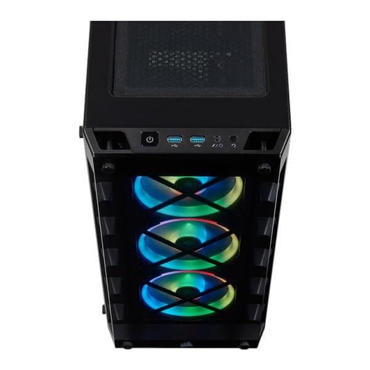 Corsair iCUE 465X RGB TG Mid Tower Cabinet (Black)