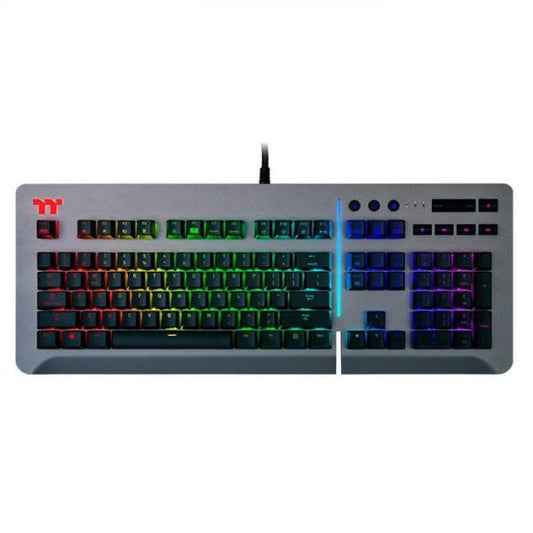Thermaltake Level 20 RGB Titanium Gaming Keyboard (Cherry MX Blue)