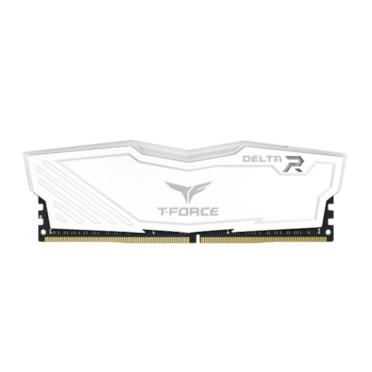 TeamGroup T-Force Delta RGB 32GB (32GBX1) 3600MHz DDR4 RAM (White)
