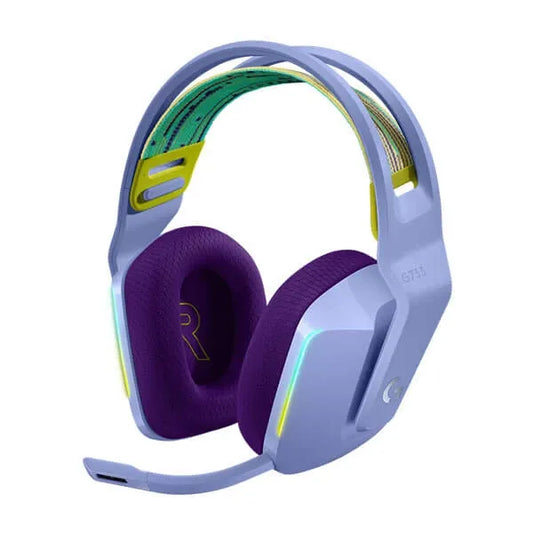 Logitech G733 Lightspeed RGB Wireless Gaming Headset (Lilac)