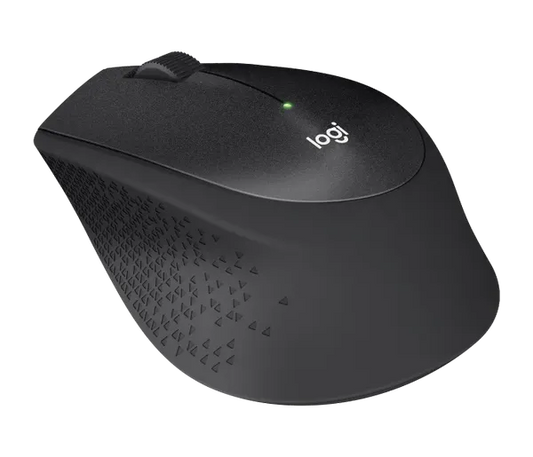 Logitech M330 Silent Plus Wireless Gaming Mouse Large ( Black )