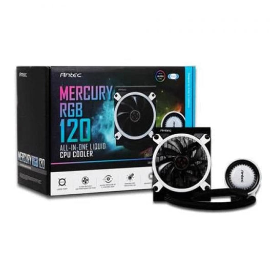 Antec Mercury 120 RGB 120mm CPU Liquid Cooler