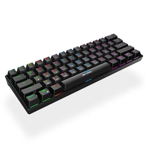 ANT ESPORTS MK1300 Mini 60% RGB Mechanical Wired Gaming Keyboard (Black)