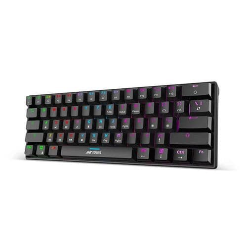 ANT ESPORTS MK1300 Mini 60% RGB Mechanical Wired Gaming Keyboard (Black)