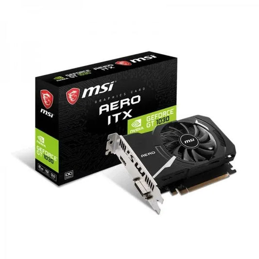 MSI GeForce GT 1030 Aero ITX 2GB OC Graphics Card