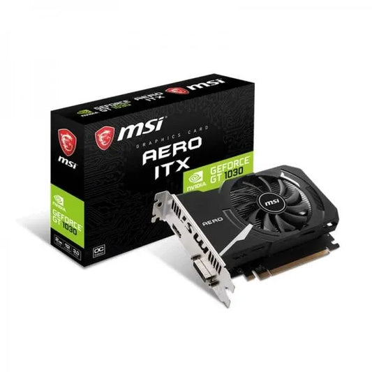 Buy MSI GeForce GT 1030 AERO ITX OC 2GB Gaming Graphic Card | EliteHubs Buy MSI GeForce GT 1030 AERO ITX OC 2GB Gaming Graphic Card | EliteHubs