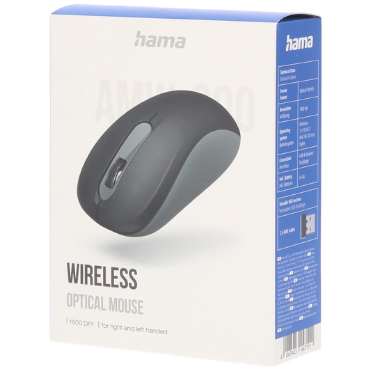 Hama AMW-200 2.4GHz Wireless Optical Gaming Mouse