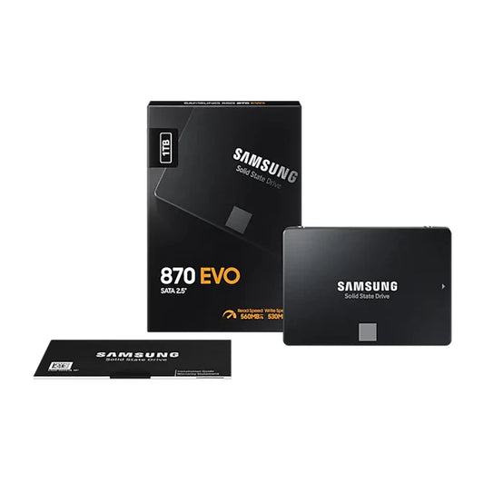 Samsung 870 Evo 1TB 2.5 Inch SATA Internal SSD 8806090527456