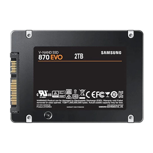 Samsung 870 Evo 2TB 2.5 Inch SATA Internal SSD