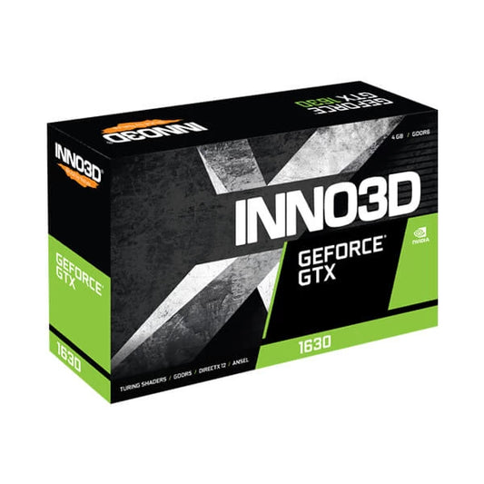 Inno3D GeForce GTX 1630 Twin X2 OC 4GB Gaming Graphics Card