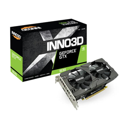 Inno3D GeForce GTX 1630 Twin X2 OC 4GB Gaming Graphics Card