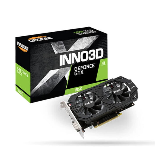 Inno3D GeForce GTX 1650 Twin X2 4GB Gaming Graphics Card