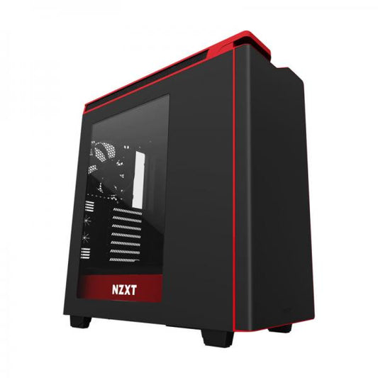 NZXT H440 V2 (ATX) Mid Tower Cabinet (Black-Red)