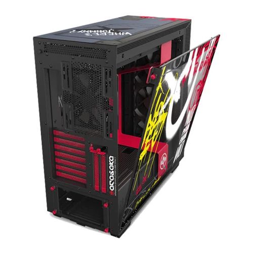 NZXT H710i Cyberpunk Limited Edition Mid Tower Cabinet (Black)