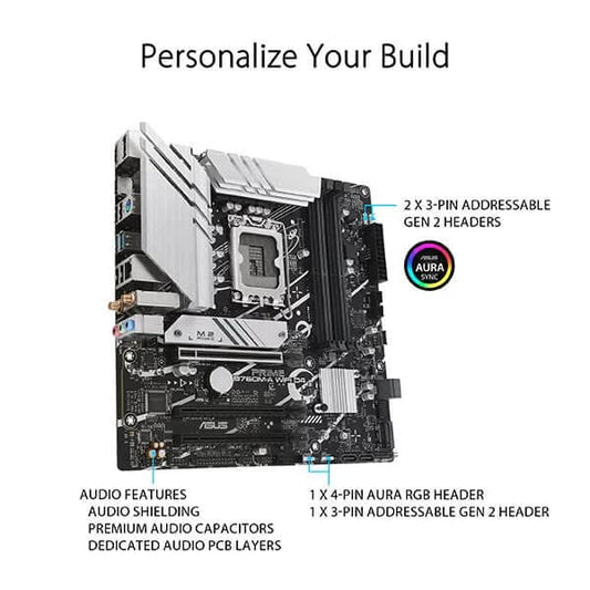 Asus Prime B760M-A Wi-Fi D4 Motherboard