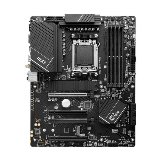 MSI B650 GAMING PLUS WIFI AM5 AMD B650 SATA 6Gb/s ATX Motherboard and AMD  Ryzen