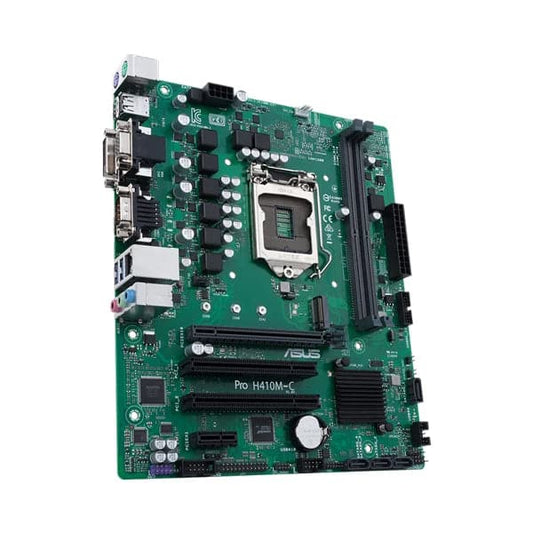 ASUS Pro H410M-C/CSM LGA1200 (Intel 10th Gen) Micro ATX Commercial Motherboard