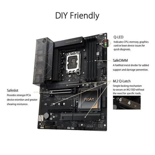 Asus ProArt B760 Creator D4 Motherboard